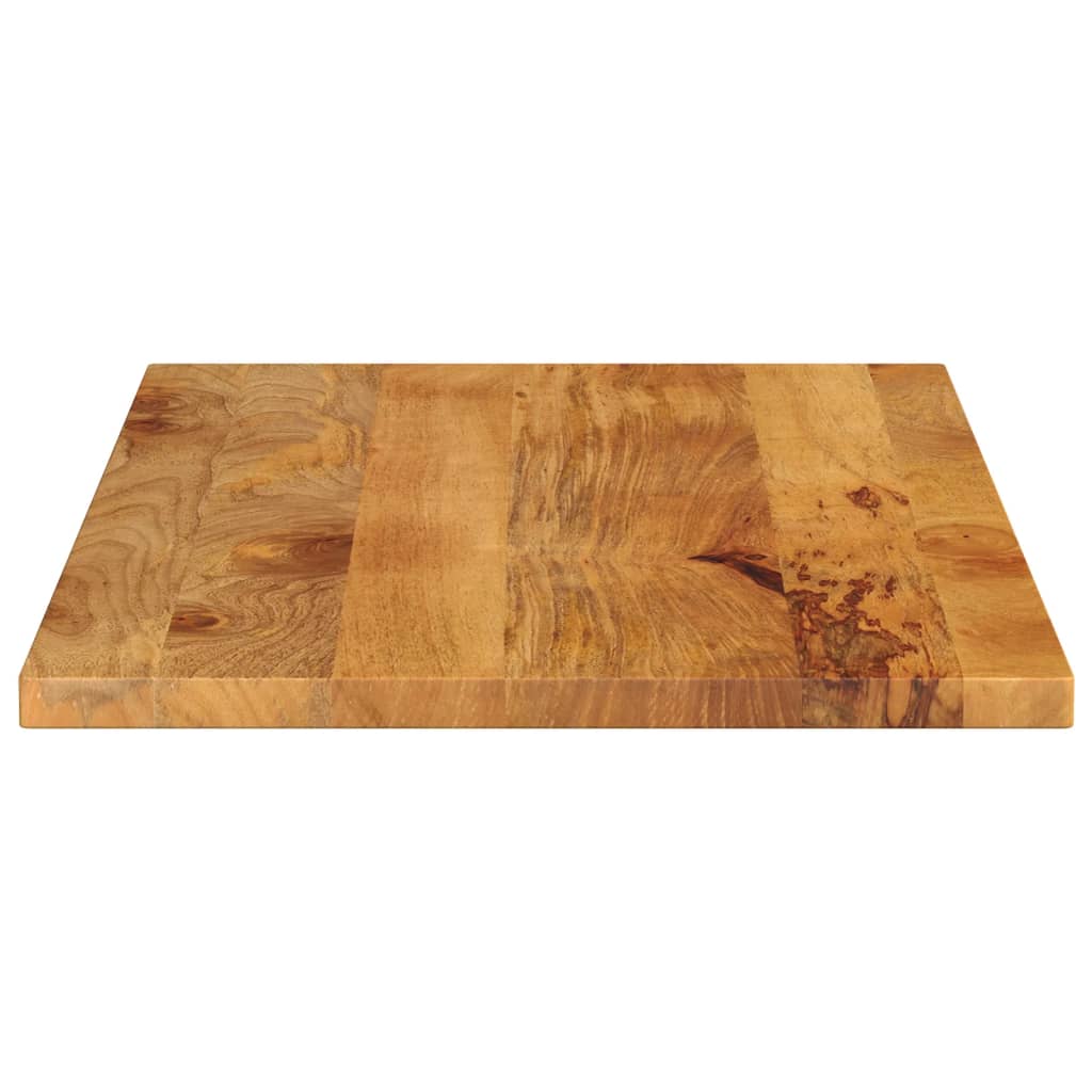Piano per Tavolo 110x60x2,5cm Rettangolare Legno Massello Mango