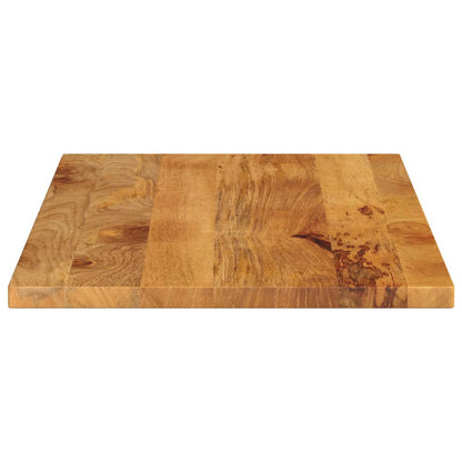 Piano per Tavolo 110x60x2,5cm Rettangolare Legno Massello Mango