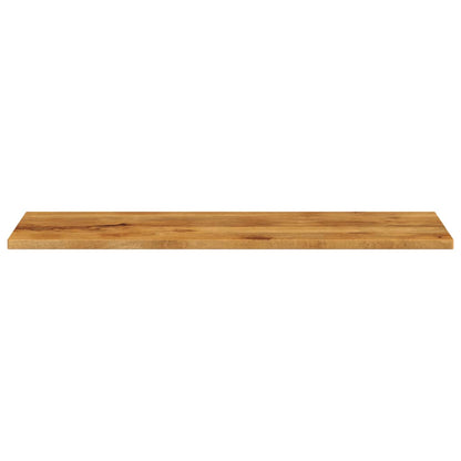 Piano per Tavolo 140x60x2,5cm Rettangolare Legno Massello Mango