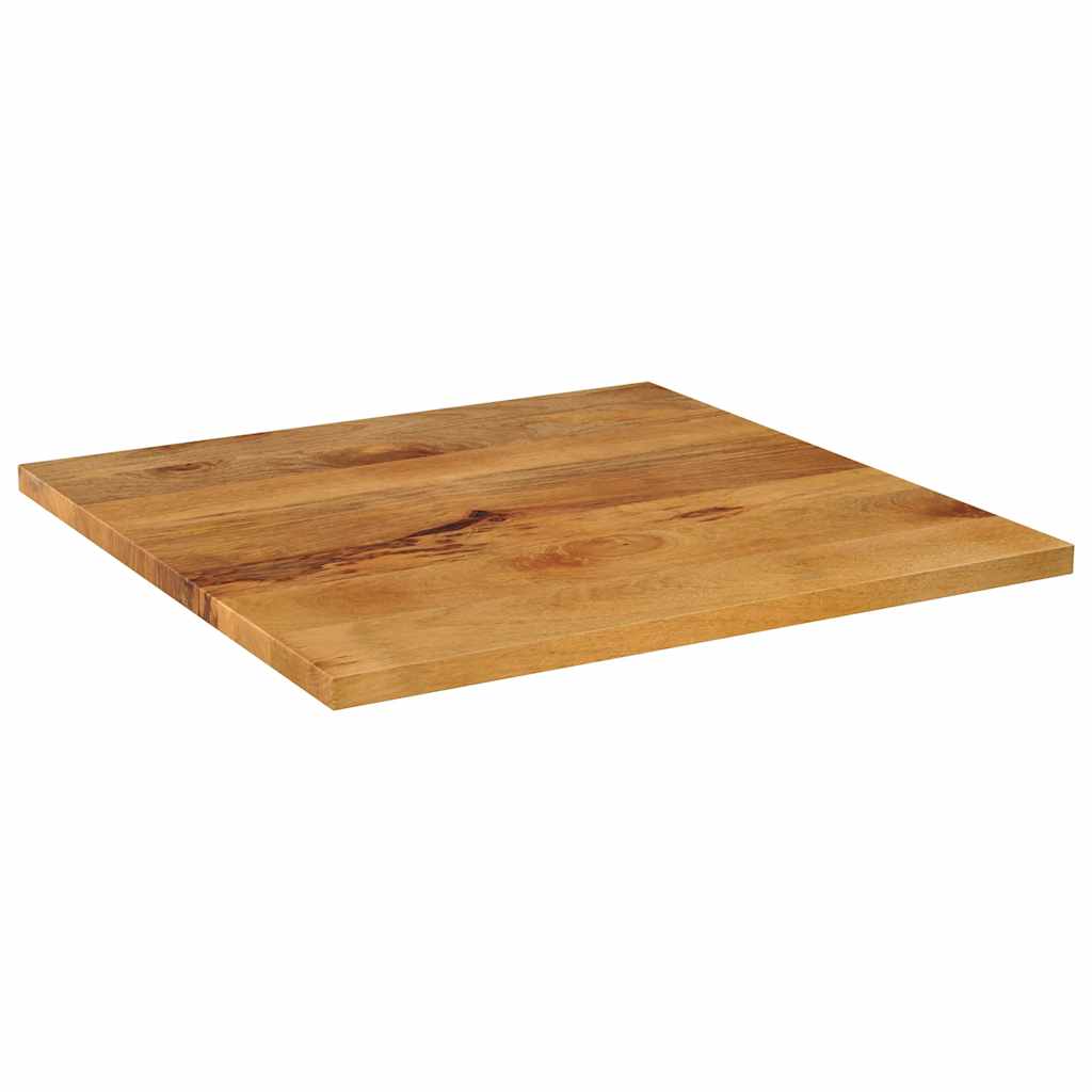 Piano per Tavolo 70x70x2,5 cm Quadrato Legno Massello di Pino