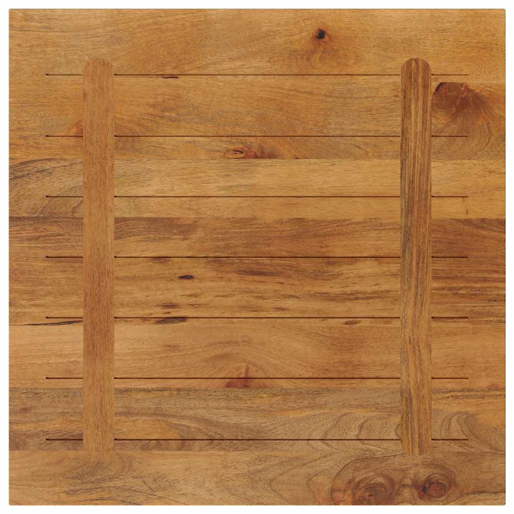 Piano per Tavolo 70x70x2,5 cm Quadrato Legno Massello di Pino