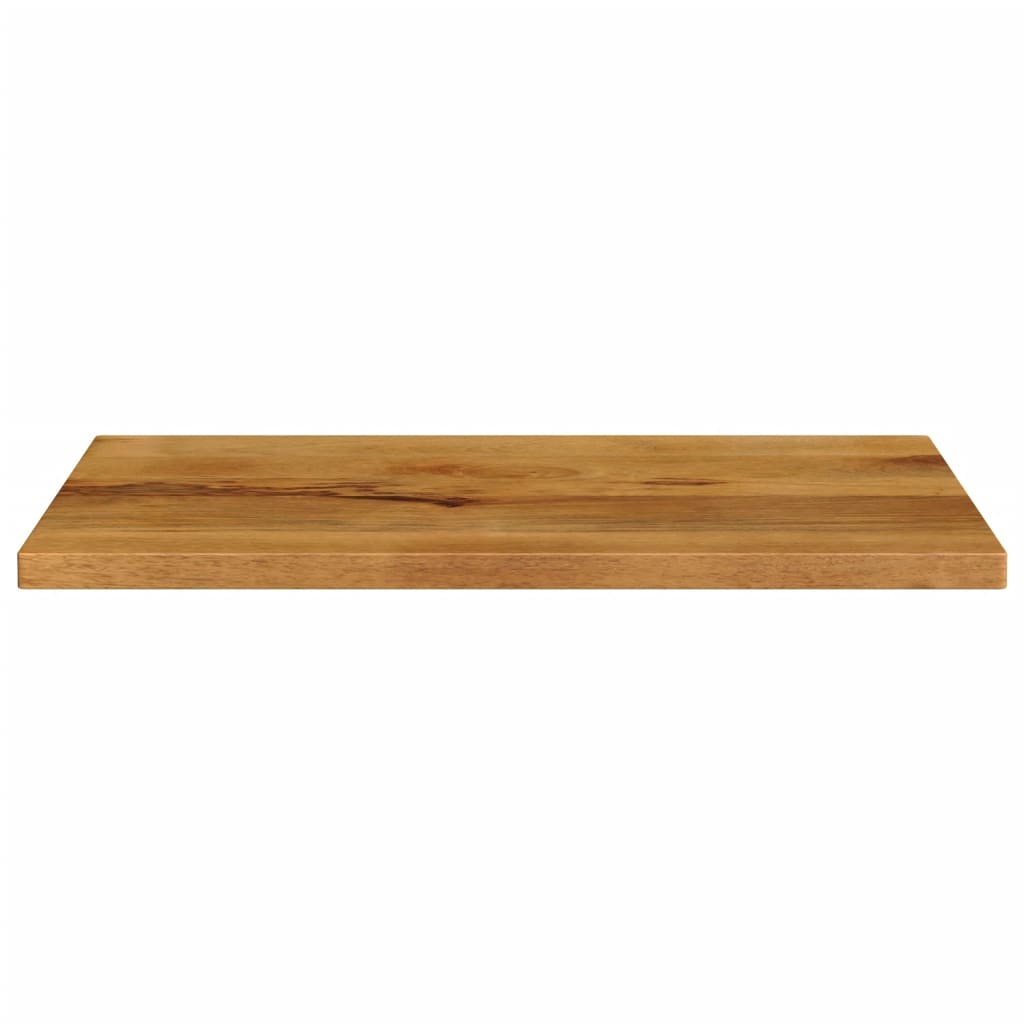 Piano per Tavolo 80x70x2,5 cm Rettangolare Legno Massello Mango