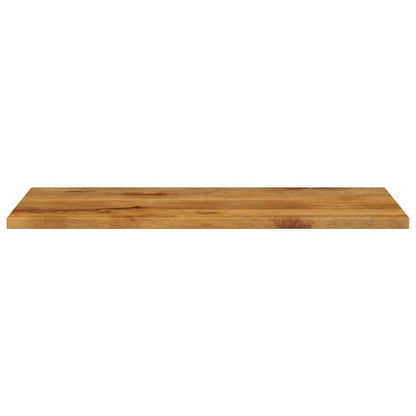 Piano per Tavolo 110x70x2,5cm Rettangolare Legno Massello Mango