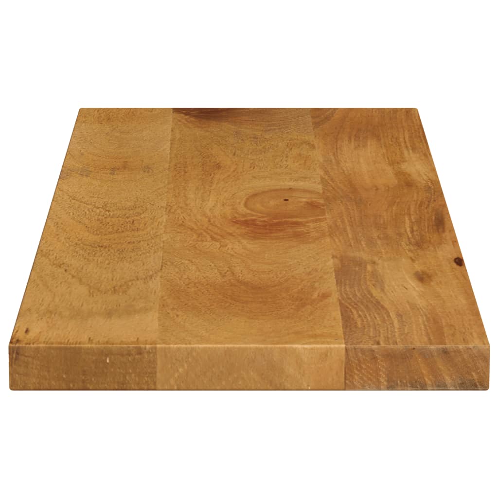 Piano per Tavolo 80x20x3,8 cm Rettangolare Legno Massello Mango