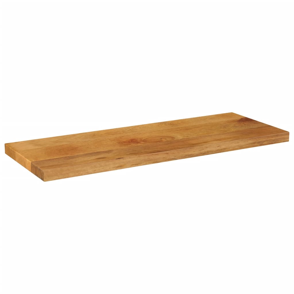 Piano per Tavolo 90x20x3,8 cm Rettangolare Legno Massello Mango