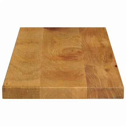 Piano per Tavolo 90x20x3,8 cm Rettangolare Legno Massello Mango