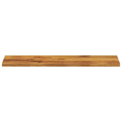 Piano per Tavolo 100x30x3,8cm Rettangolare Legno Massello Mango