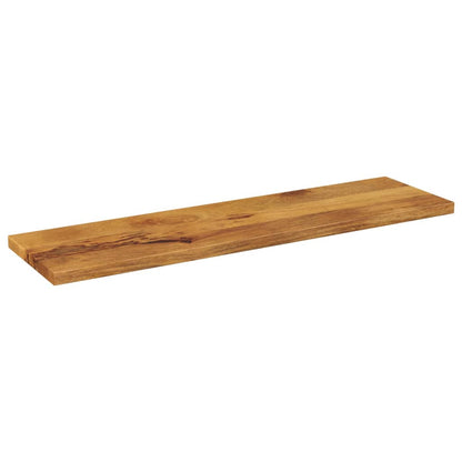 Piano per Tavolo 110x30x3,8cm Rettangolare Legno Massello Mango