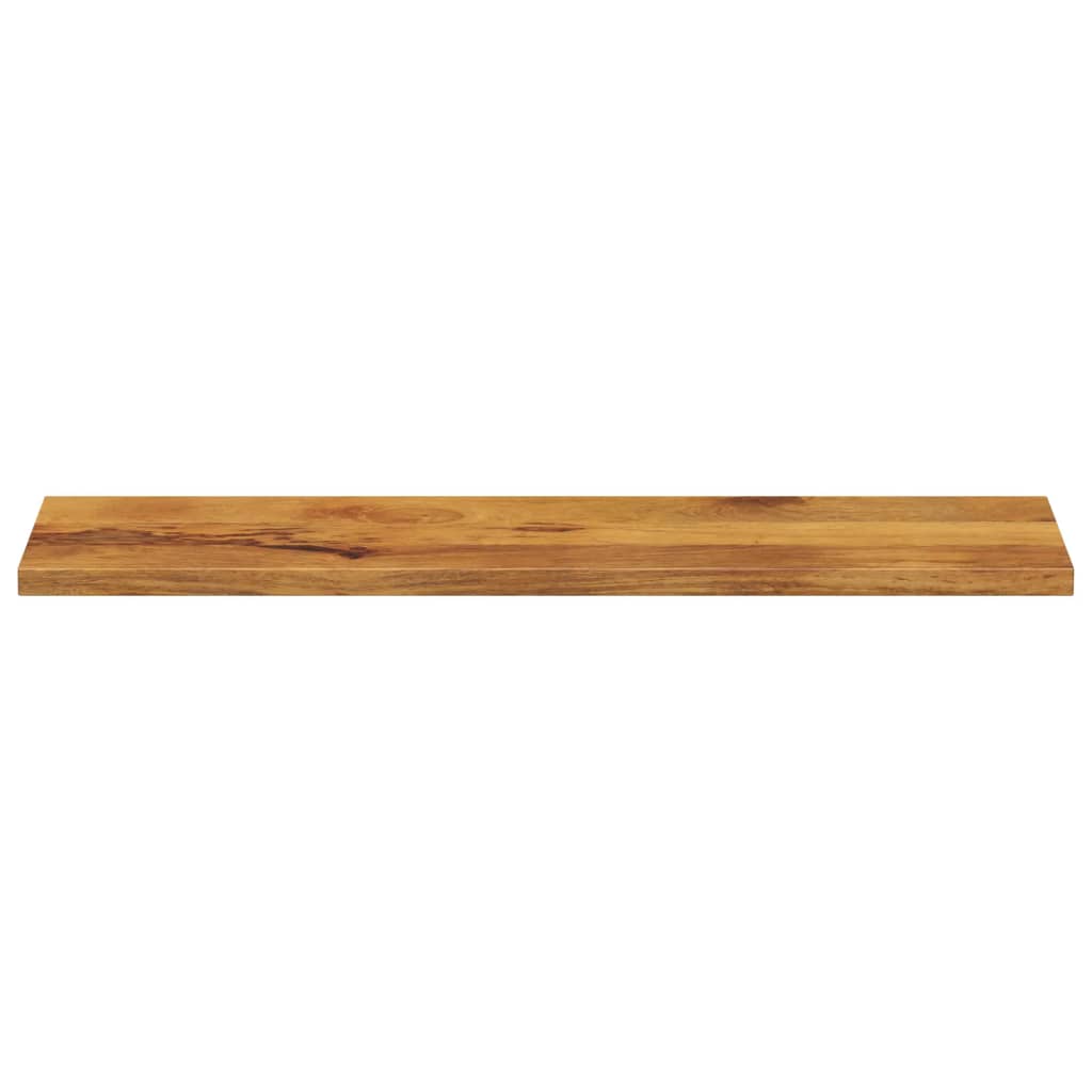 Piano per Tavolo 120x30x3,8cm Rettangolare Legno Massello Mango