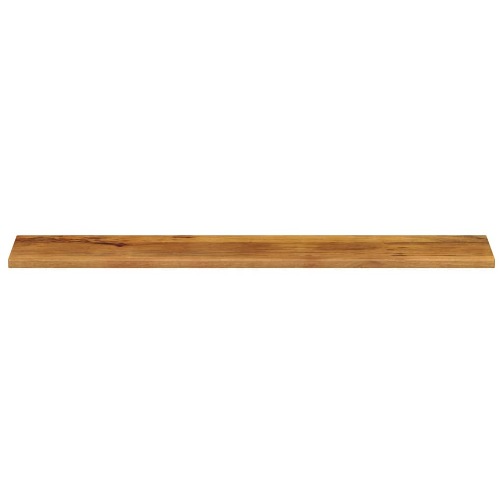 Piano per Tavolo 140x30x3,8cm Rettangolare Legno Massello Mango