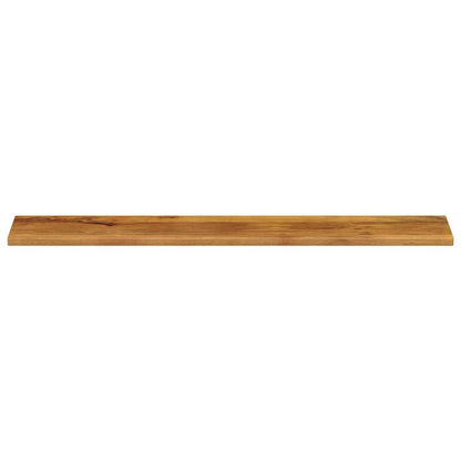 Piano per Tavolo 140x30x3,8cm Rettangolare Legno Massello Mango