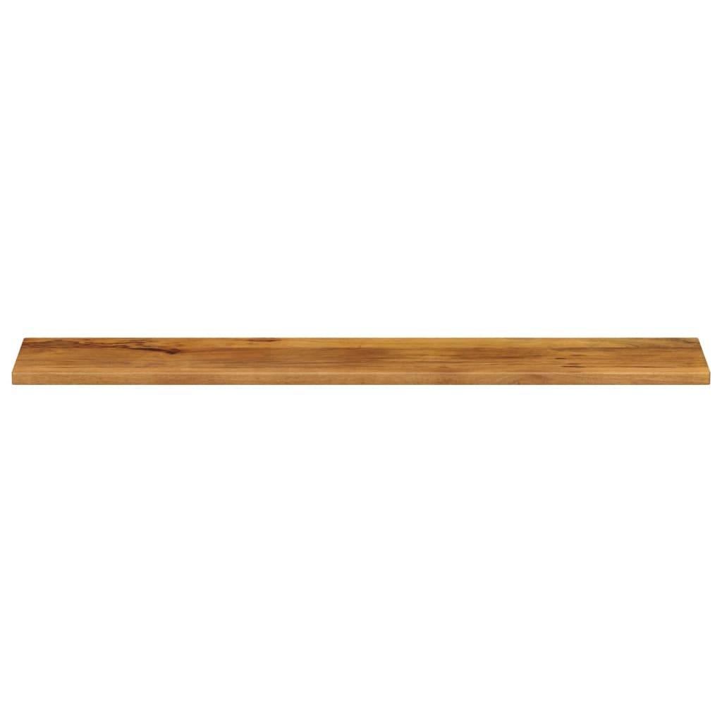 Piano per Tavolo 180x30x3,8cm Rettangolare Legno Massello Mango