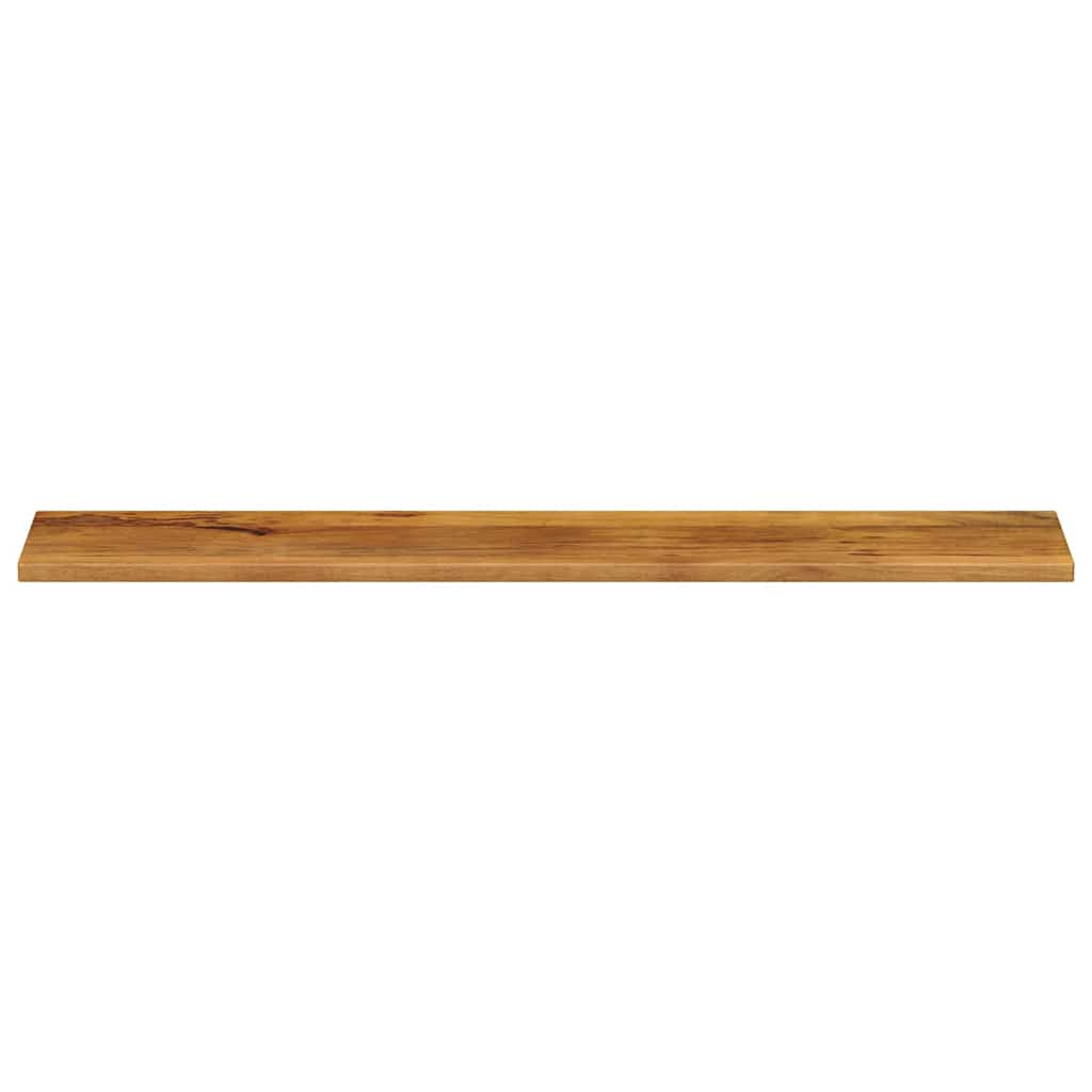 Piano per Tavolo 140x40x3,8cm Rettangolare Legno Massello Mango