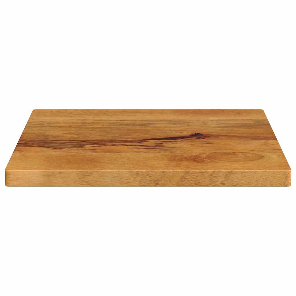 Piano per Tavolo 50x50x3,8 cm Quadrato Legno Massello di Pino