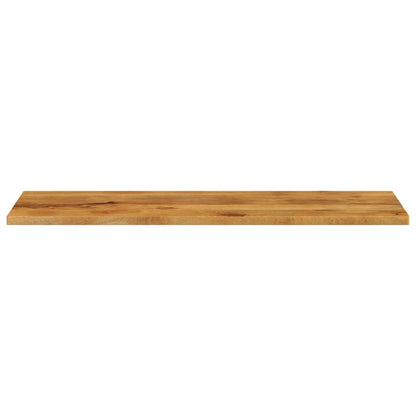 Piano per Tavolo 160x50x3,8cm Rettangolare Legno Massello Mango