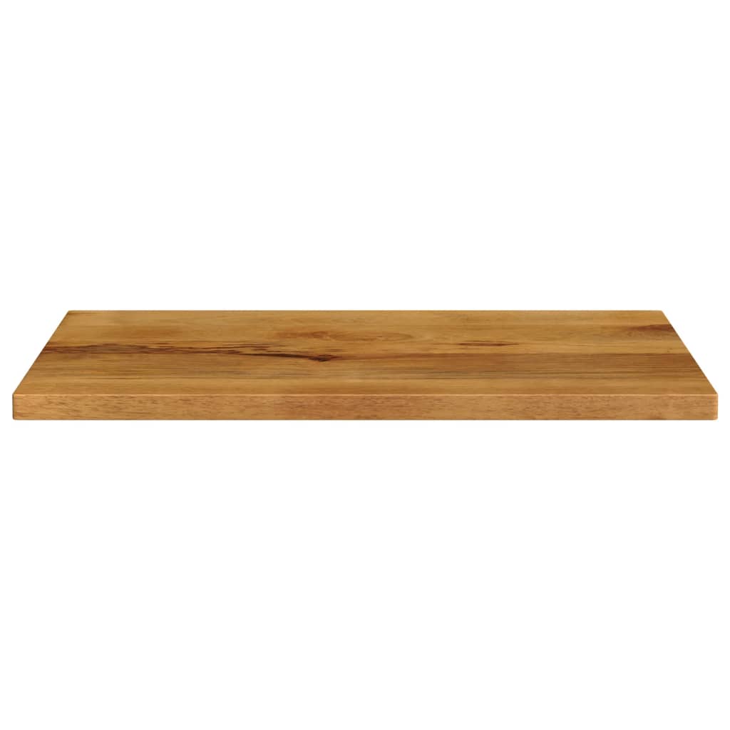 Piano per Tavolo 80x60x3,8 cm Rettangolare Legno Massello Mango