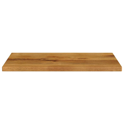 Piano per Tavolo 80x60x3,8 cm Rettangolare Legno Massello Mango