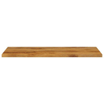 Piano per Tavolo 110x70x3,8cm Rettangolare Legno Massello Mango