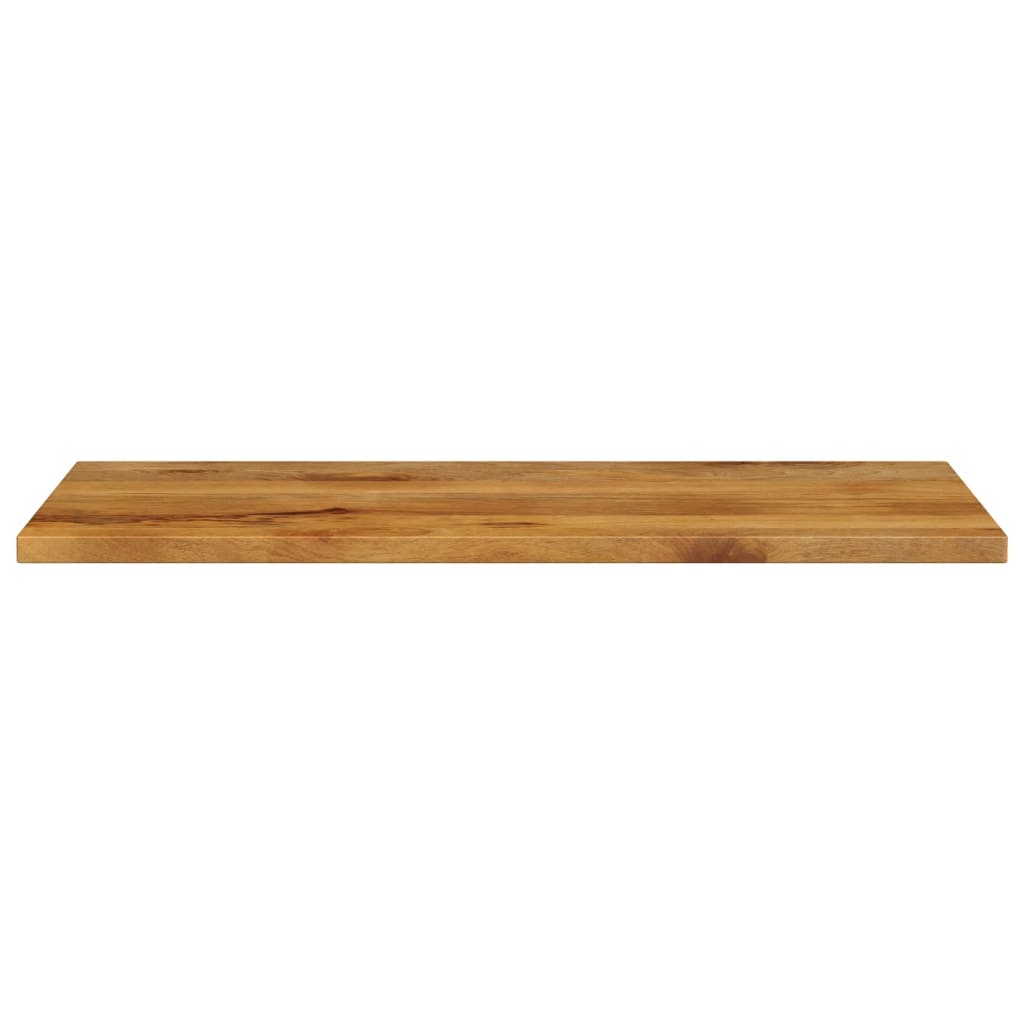 Piano per Tavolo 120x70x3,8cm Rettangolare Legno Massello Mango