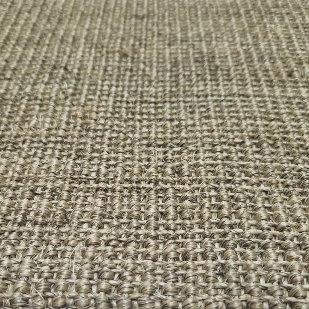 Tappeto in Sisal per Tiragraffi Tortora 66x350 cm