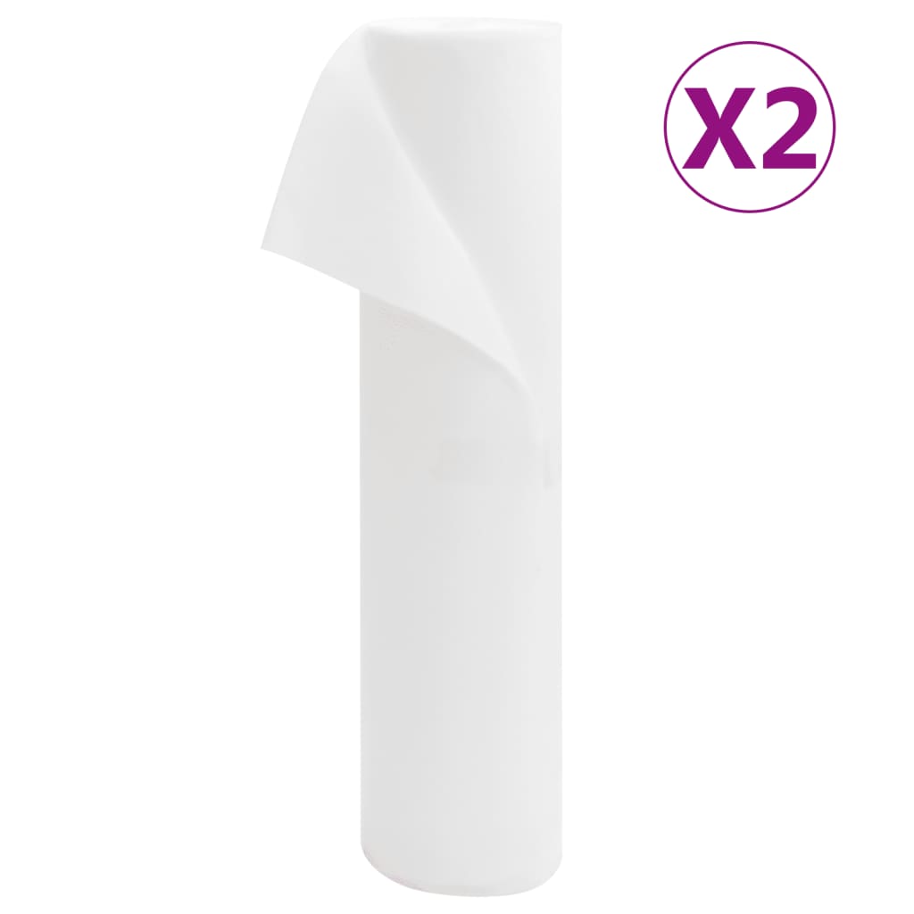 Copertura per Piante 2 Rotoli 70 g/mÃ‚Â² 50x1,6 m