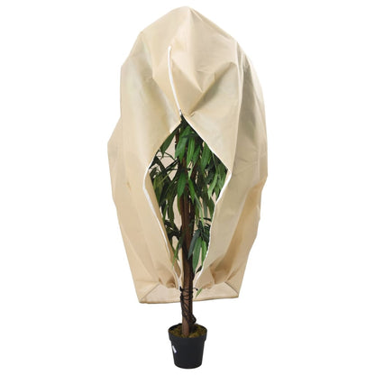 Coperture con Cerniera per Piante 10pz 70 g/mÂ² 1,55x1,55 m