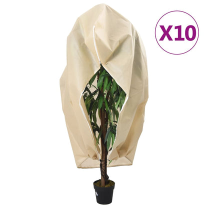 Coperture con Cerniera per Piante 10pz 70 g/mÃ‚Â² 2,36x2 m