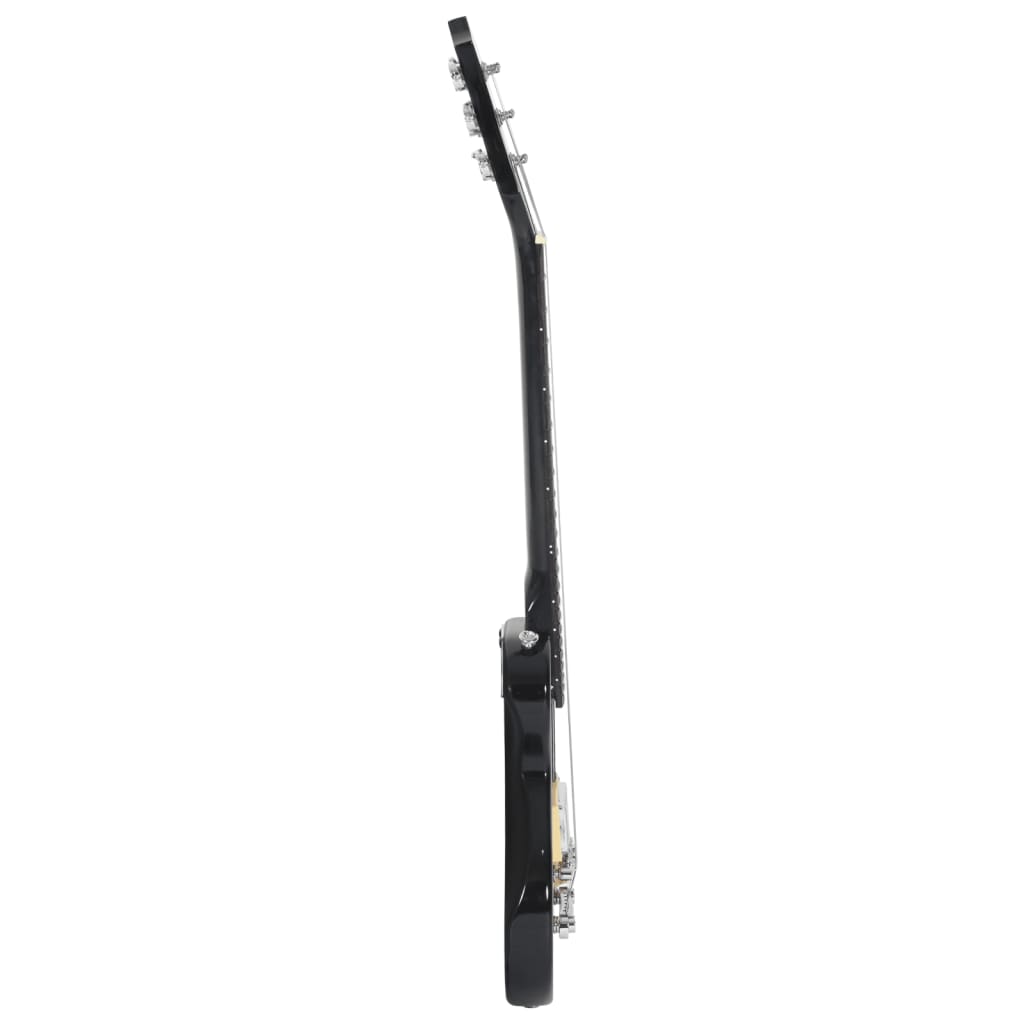 Chitarra Elettrica da Bambini con Custodia Marrone Nera 3/4 30"