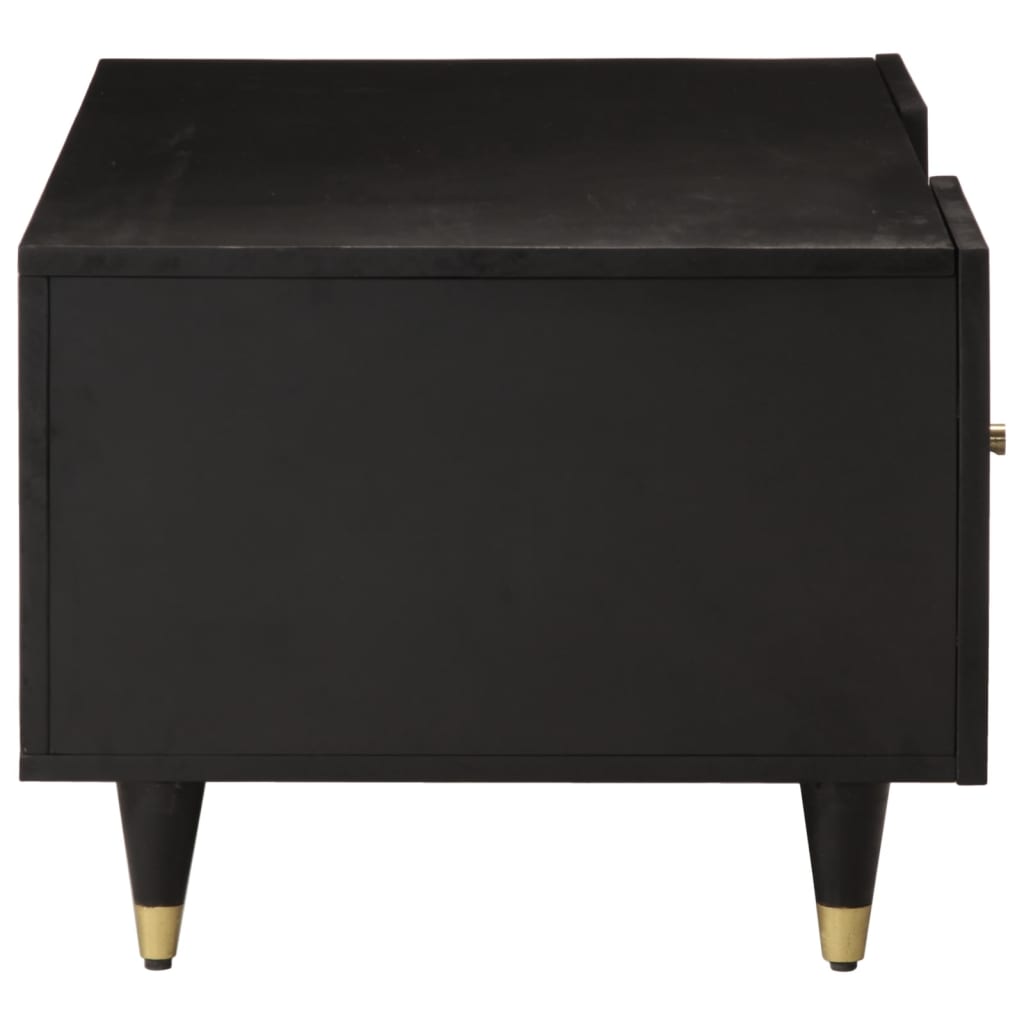 Tavolino da Salotto 100x54x40 cm in Legno Massello di Mango