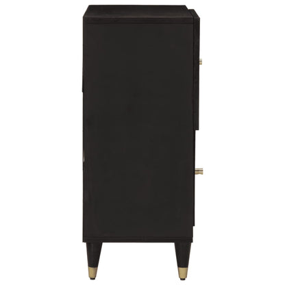 Credenza 80x33x75 cm in Legno Massello di Mango