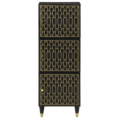 Credenza 40x33x110 cm in Legno Massello di Mango
