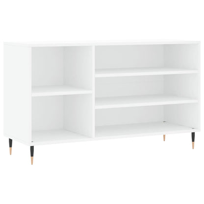 Scarpiera Bianca 102x36x60 cm in Legno Multistrato