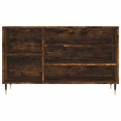 Scarpiera Rovere Fumo 102x36x60 cm in Legno Multistrato