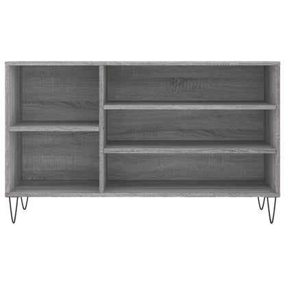 Scarpiera Grigio Sonoma 102x36x60 cm in Legno Multistrato
