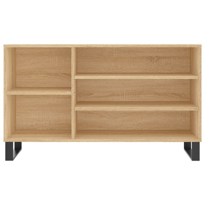 Scarpiera Rovere Sonoma 102x36x60 cm in Legno Multistrato