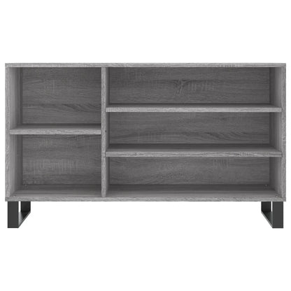 Scarpiera Grigio Sonoma 102x36x60 cm in Legno Multistrato