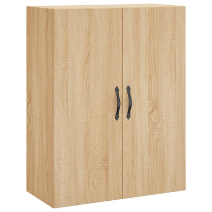 Mobile a Parete Rovere Sonoma 69,5x34x90 cm Legno Multistrato