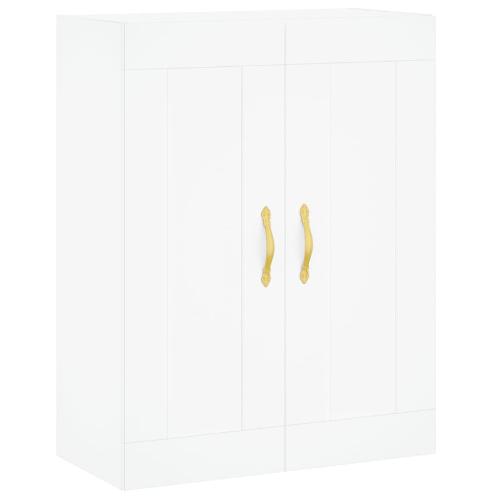 Mobile a Parete Bianco 69,5x34,90 cm in Legno Multistrato
