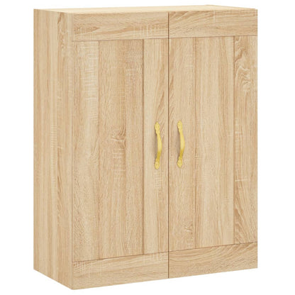 Mobile a Parete Rovere Sonoma 69,5x34x90 cm Legno Multistrato