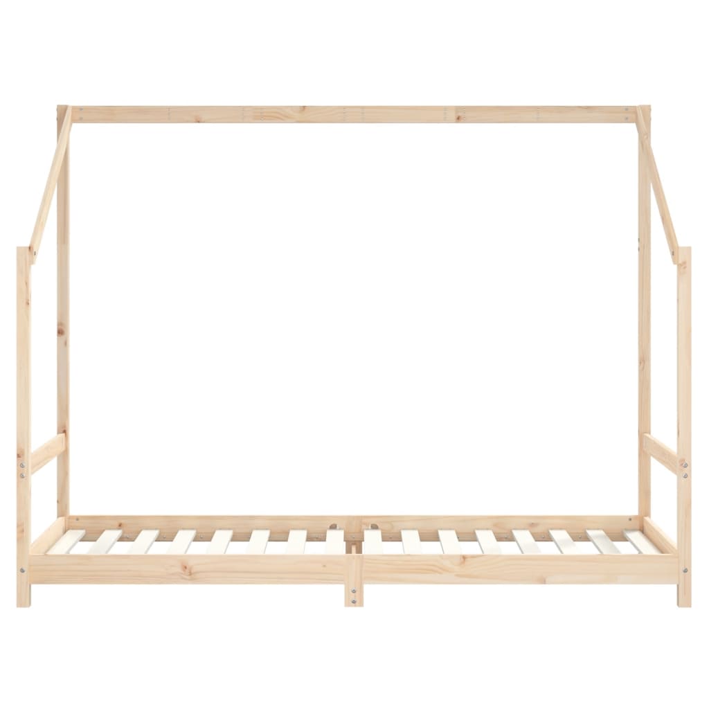 Giroletto per Bambini 80x200 cm in Legno Massello di Pino