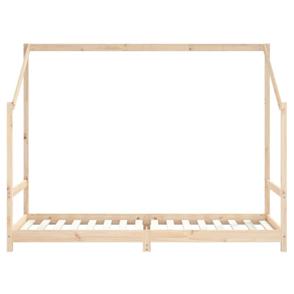 Giroletto per Bambini 90x200 cm in Legno Massello di Pino