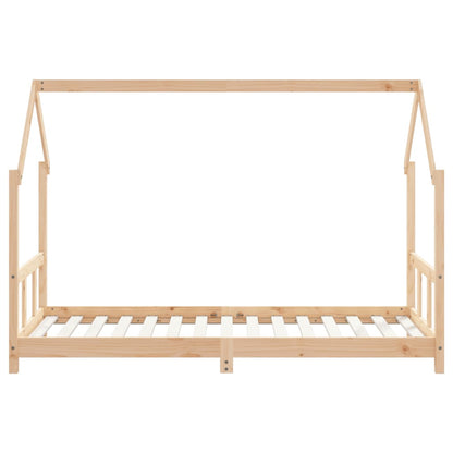 Giroletto per Bambini 90x190 cm in Legno Massello di Pino