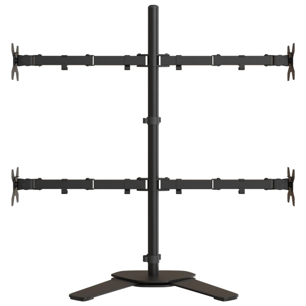 Supporto per Monitor in Acciaio Nero VESA 75/100 mm