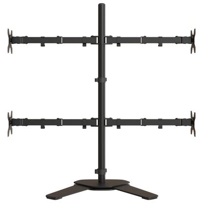 Supporto per Monitor in Acciaio Nero VESA 75/100 mm