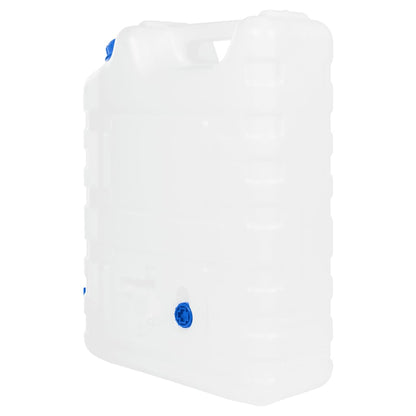 Contenitore Acqua con Rubinetto Trasparente 20 L in Plastica