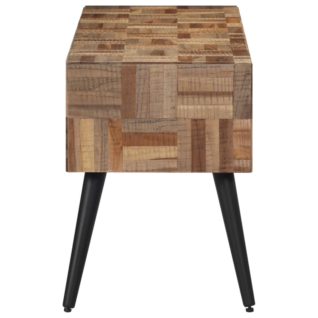 Panca 110x35x45 cm in Teak Massello di Recupero