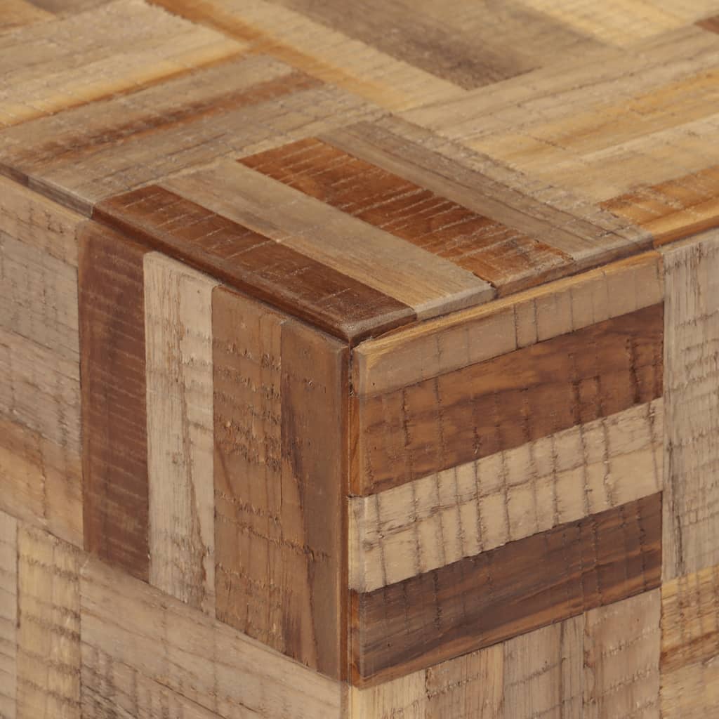 Panca 110x35x45 cm in Teak Massello di Recupero