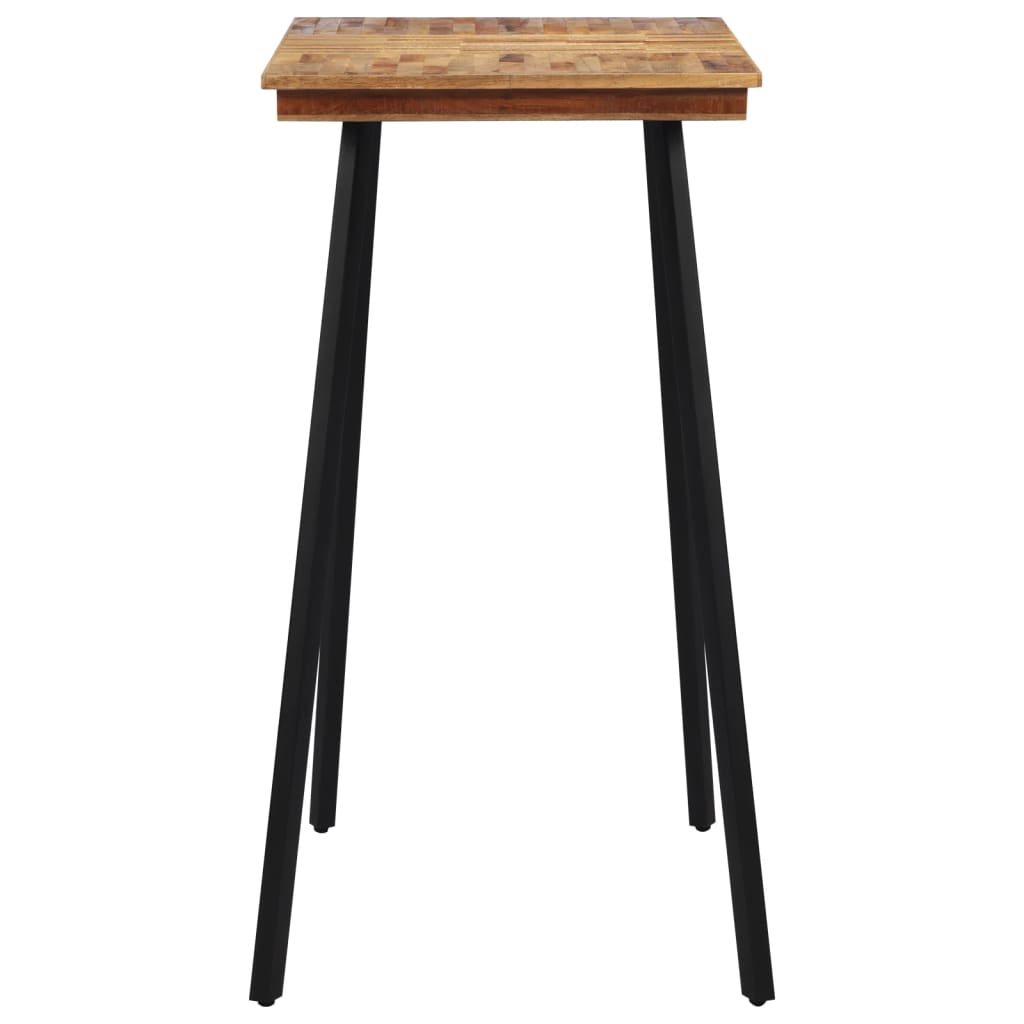 Tavolo da Bar 110x55x105 cm in Legno Massello di Teak