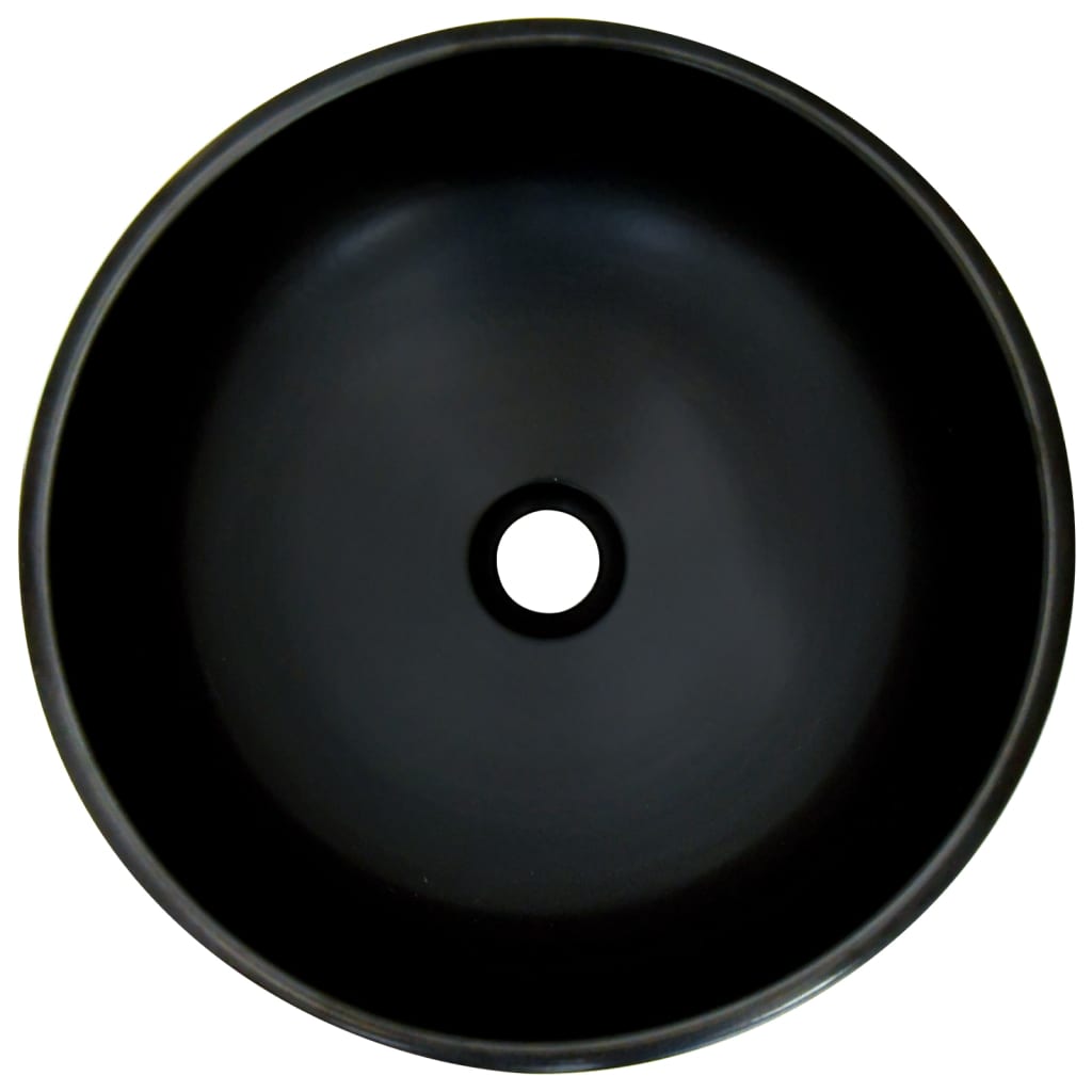 Lavabo da Appoggio Multicolore Rotondo ?41x14 cm Ceramica