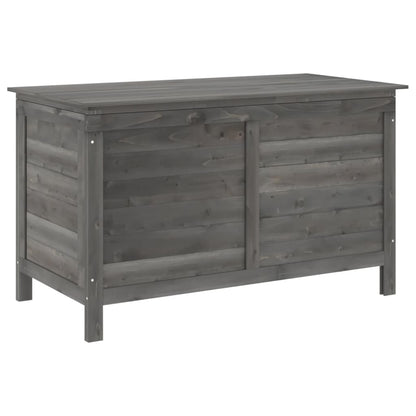 Contenitore da Giardino Antracite 99x49,5x58,5cm Massello Abete